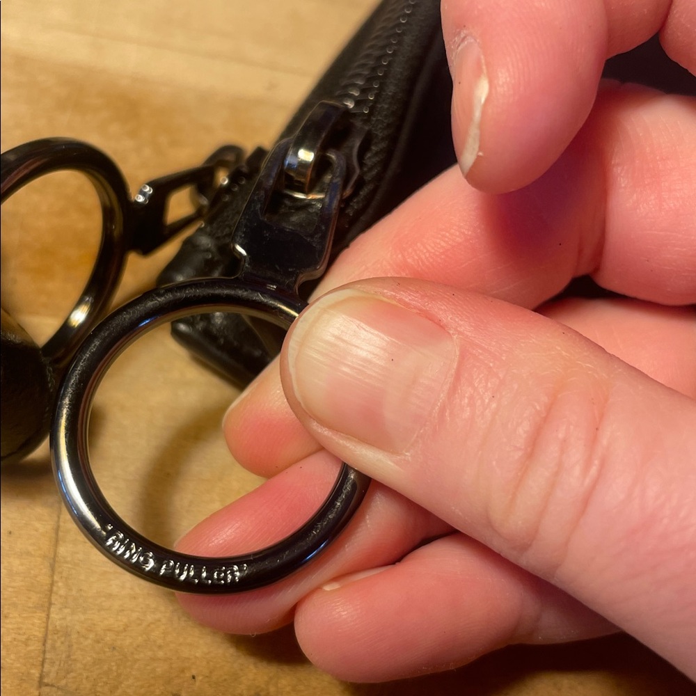 Off-White x Virgil Abloh 'Pouch' Double Pouch Zip Wristlet Clutch ! - Picture 3 of 12